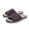 plantilla acolchada flexible zapatilla casa toalla mujer berenjena Gomus 3016