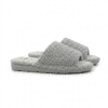 diseño abierto delante detrás zapatilla casa verano mujer gris Gomus 3016