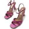 Sandalia Tacon Mujer MariaMare 68405 fucsia