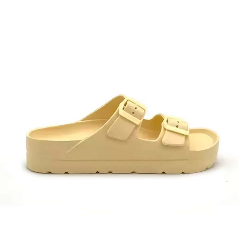 Chancla Playa Mujer Amarillo Lovett K42029