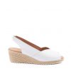 Sandalia Cuña Mujer Kaola 4337 Blanco