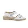 Sandalia Velcro Mujer Piel 4282