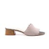 Sandalia Mule Tacón Mujer 4294