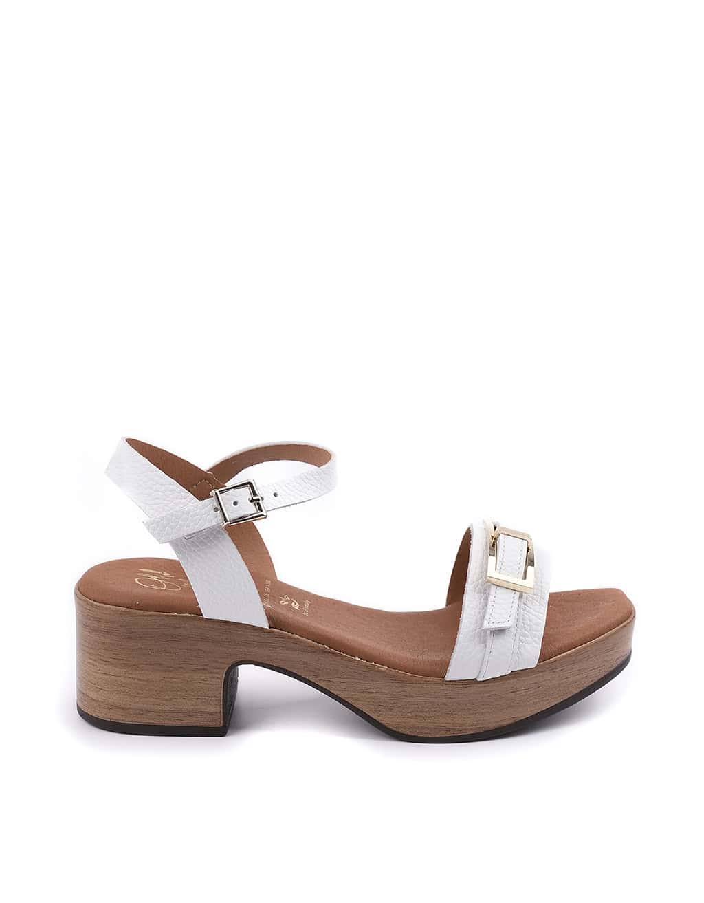 Sandalia Tacon Mujer Oh My Sandals 5397 Blanco