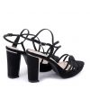 Sandalia Tacon Mujer Prestigio c538 Negro