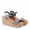 Sandalia cuña Oh My Sandals Plomo