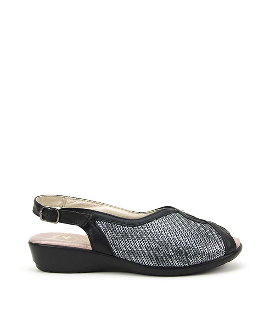 Sandalia mujer Miba 496 Negro