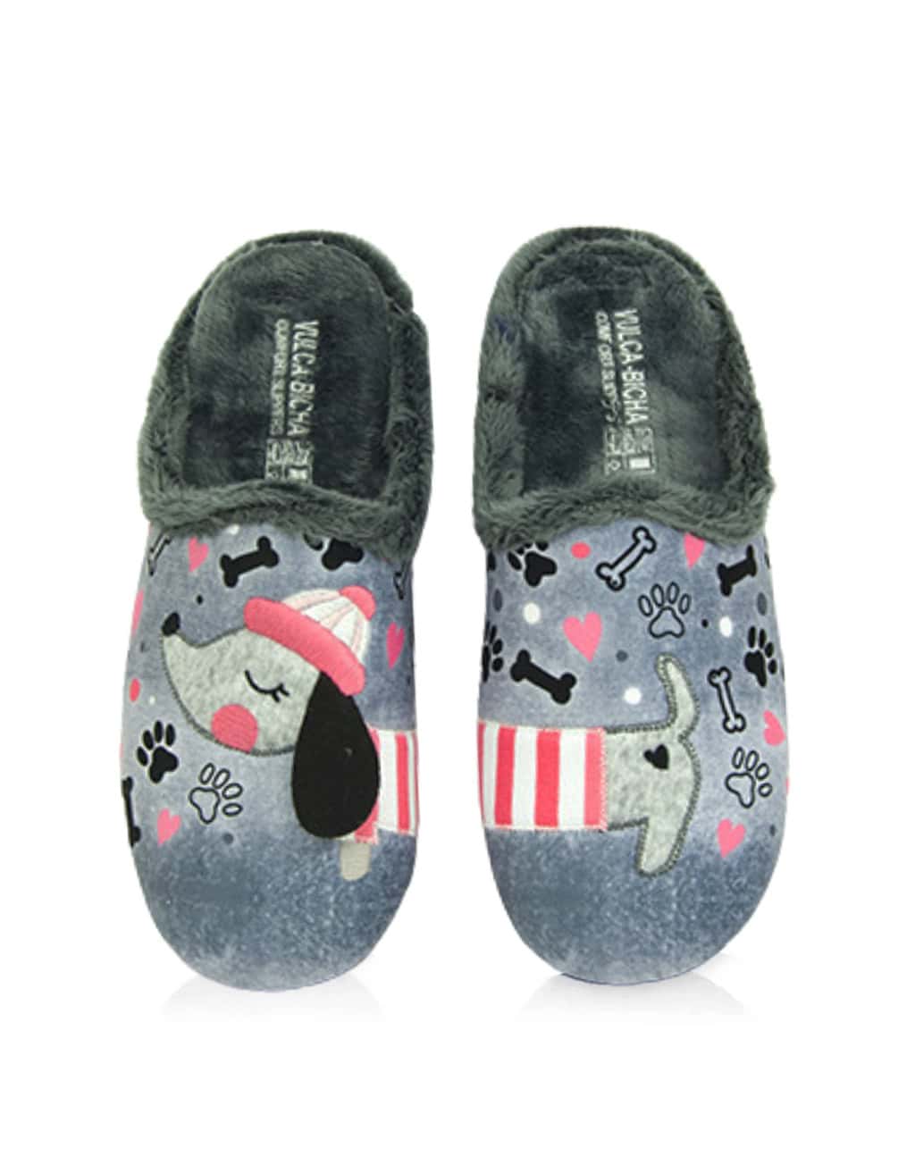 Zapatilla Casa Mujer Perro 4676