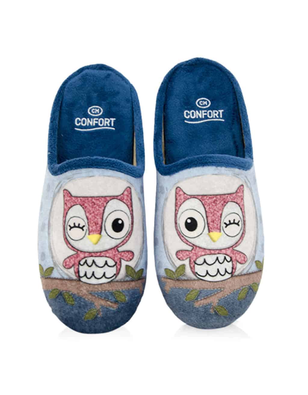 Zapatilla Casa Mujer Buho 4581