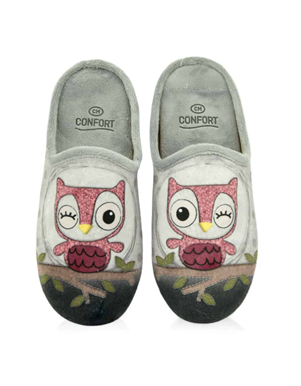 Zapatilla Casa Mujer Buho 4581