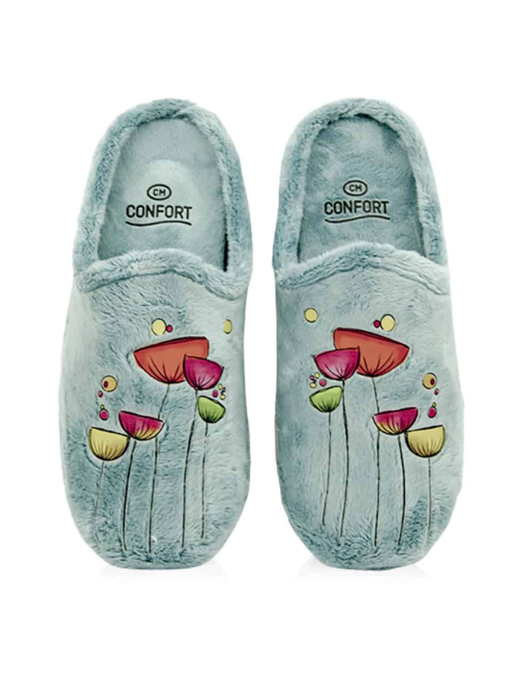 Zapatilla Casa Mujer Tulipanes 4601