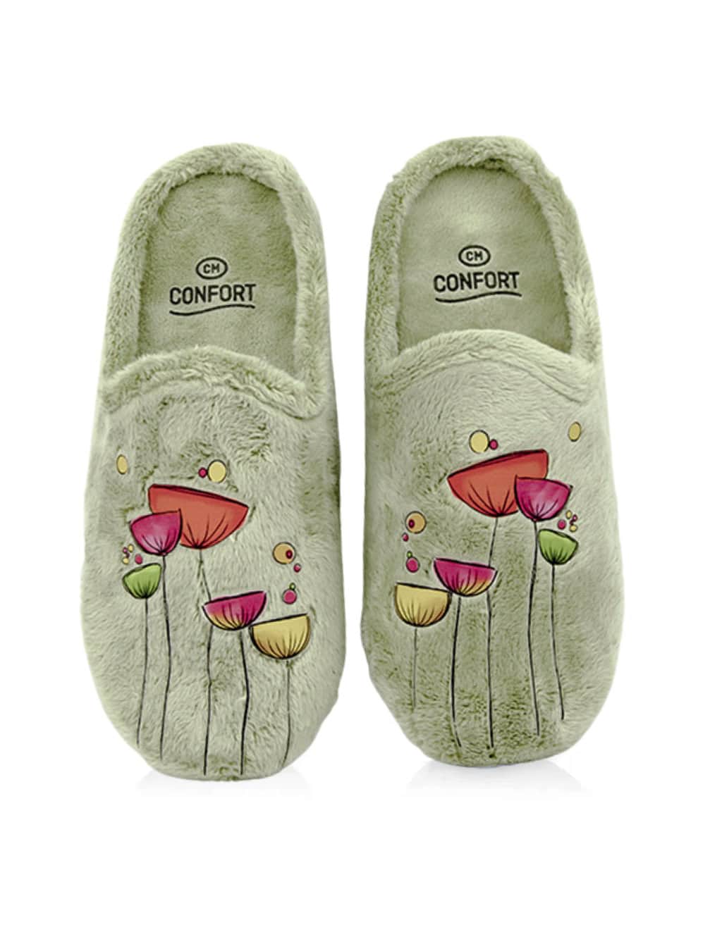 Zapatilla Casa Mujer Tulipanes 4601