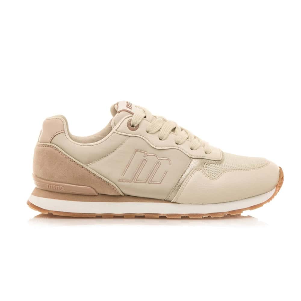 Zapatillas Mustang Mujer Beig JOGGO 60441