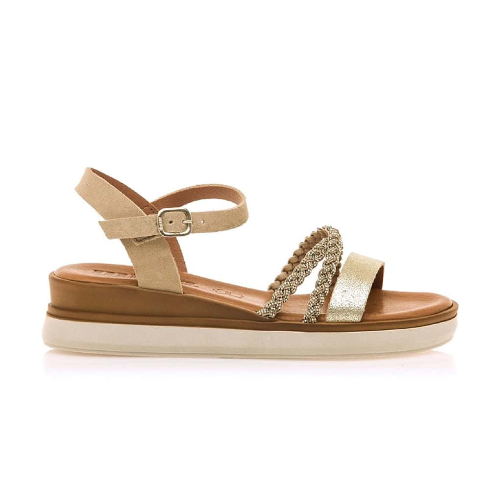 Sandalia Cuña Mujer Mustang Daniela 54477