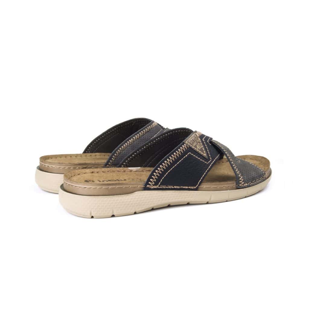 Vista lateral de la sandalia Inblu 4928 con suela de caucho flexible