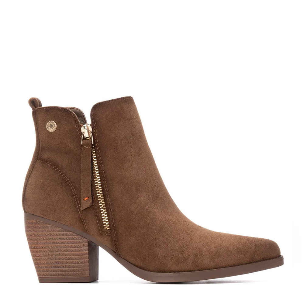 Botín Mujer Refresh 173015 estilo cowboy con cremallera interior