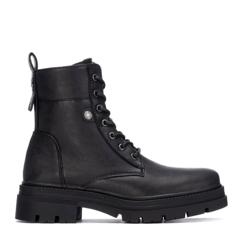 Botín Mujer Refresh 173017 con cremallera lateral y cordones ajustables