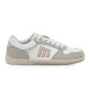 Zapatillas Mujer Mustang FREE ARIA 60840 blanca con detalles gris y rosa claro