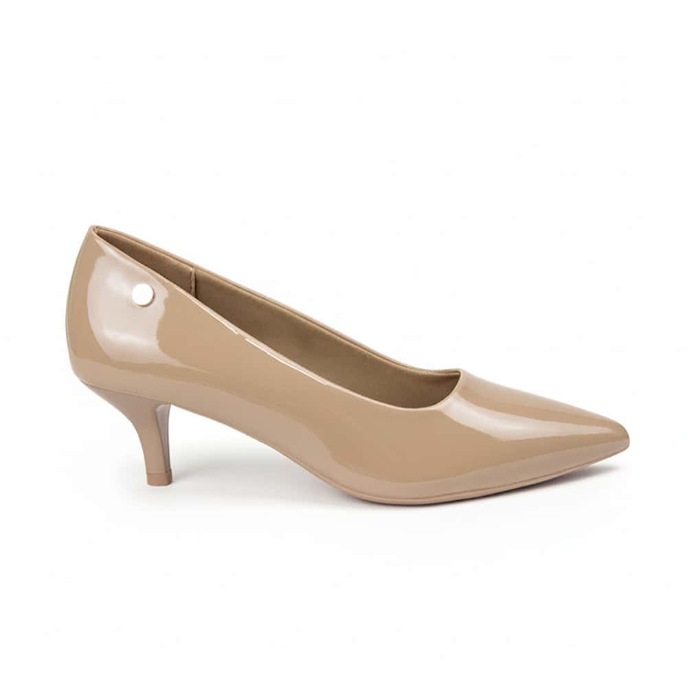 Zapato Tacón Mujer 5048 de Cervera Inspired en charol con tacón bajo de 4 cm