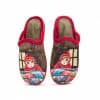 Zapatilla Casa Mujer 5087 fabricada en tejido invernal suave
