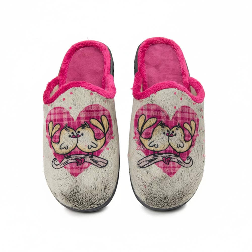 Zapatilla Casa Mujer 5088 fabricada en tejido invernal suave