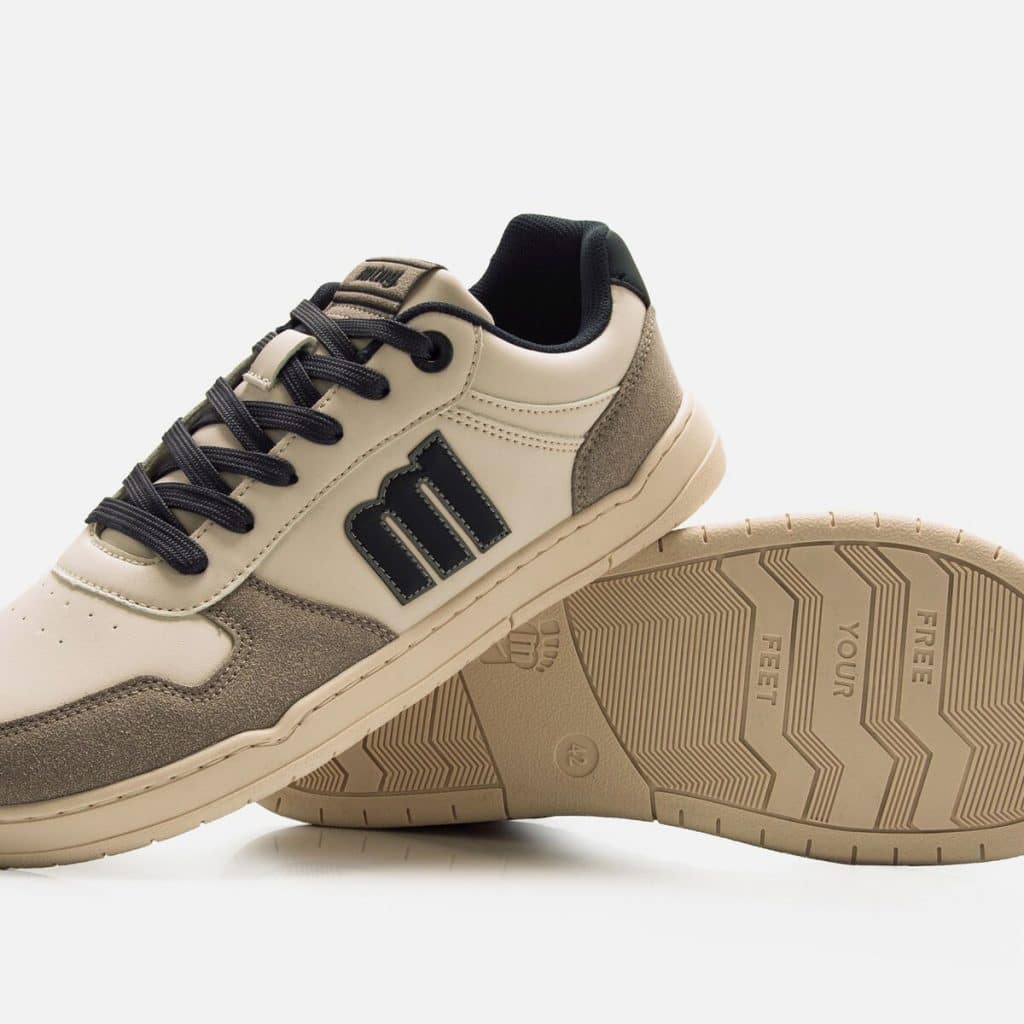 Puntera ancha Zapatillas Barefoot Mustang FREE MIAMI para mayor comodidad