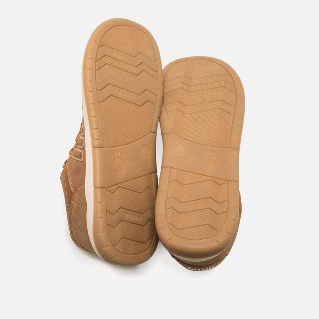 Puntera ancha Zapatillas Barefoot Mustang FREE MIAMI para mayor comodidad