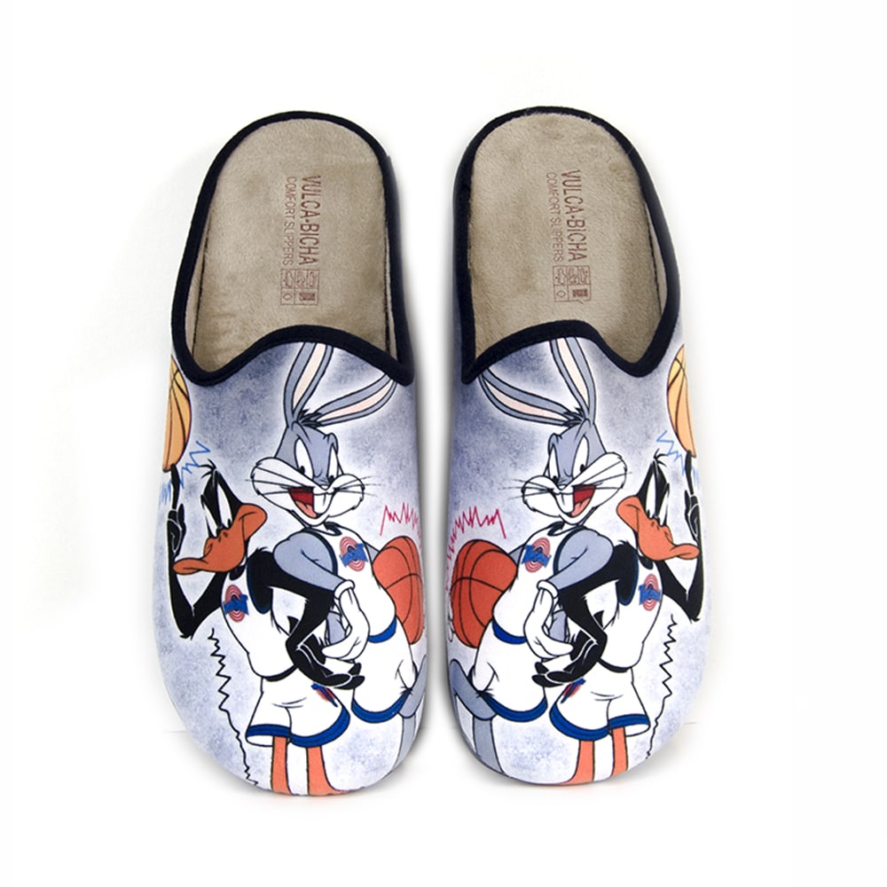 Zapatillas casa hombre 5141 Looney Tunes Vulca-Bicha