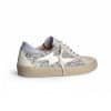 zapatillas glitter Corina M6022 plata vista trasera