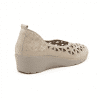 detalle cuña zapato Mysoft 26M217 crema