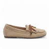 Mocasín plano mujer Cervera Inspired 5166 beige lateral