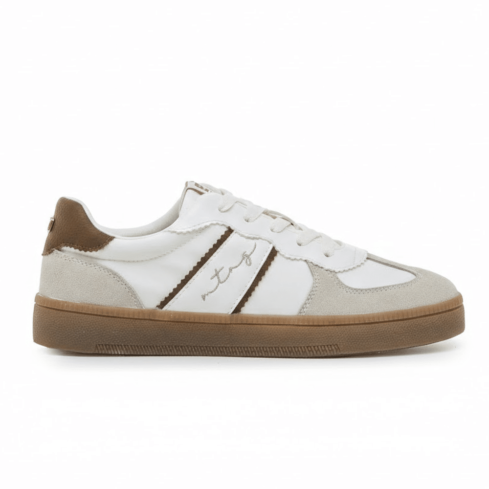 zapatillas mujer Mustang Roy blancas 60860