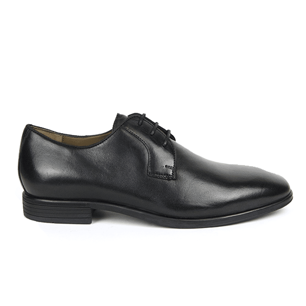 zapato vestir cordón hombre Baerchi 1090 negro lateral