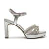 sandalias fiesta plata mujer Mariamare Acate 68687