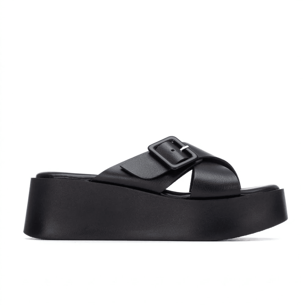 sandalias negras mujer plataforma Refresh 175121