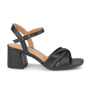 sandalia tacón bajo mujer negra Cervera 5194
