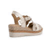 perfil cuña 6 cm sandalia mujer Hispaflex 5306 efecto piel lateral