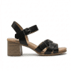 Sandalias Tacón Mujer Hispaflex 5307 Negro