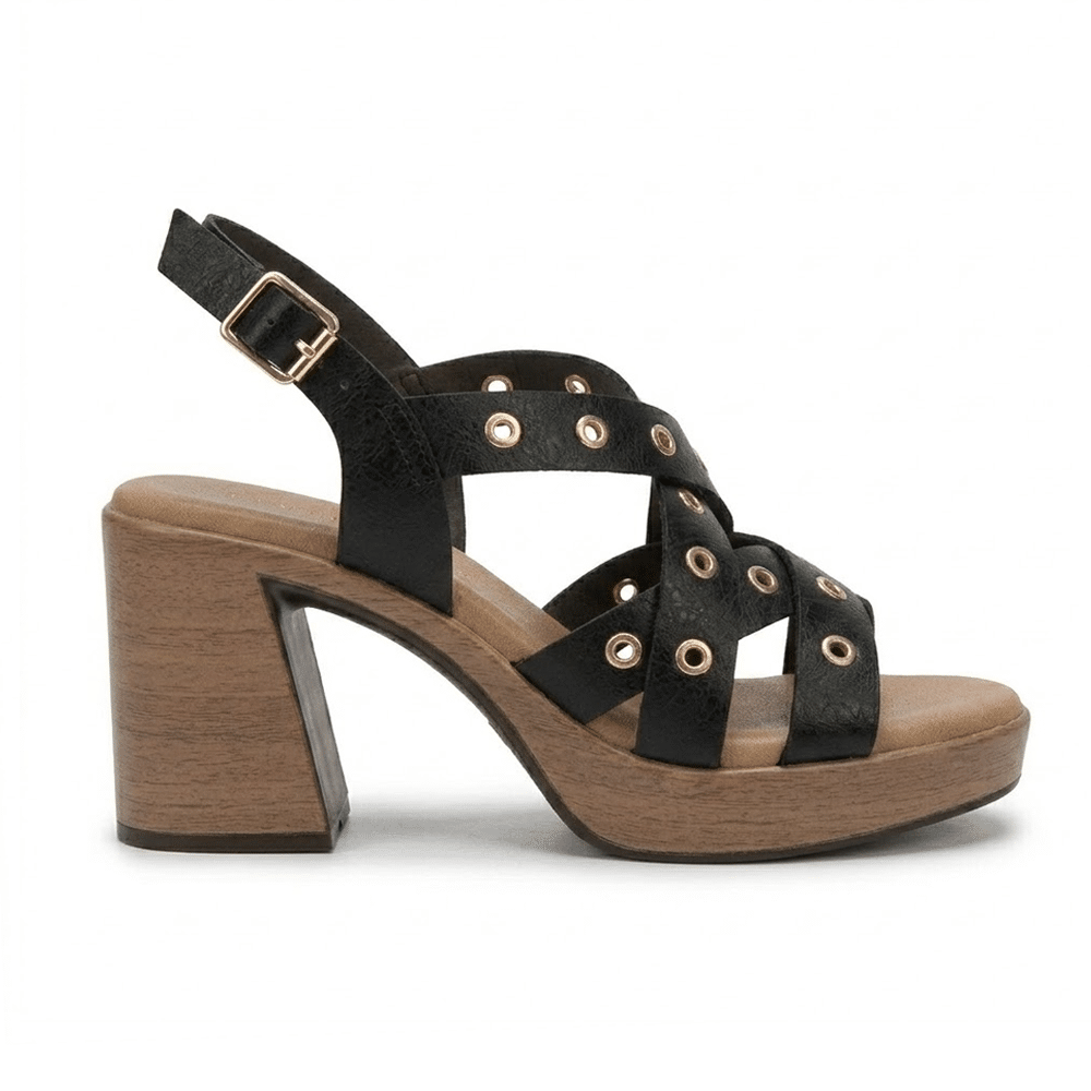 Sandalia Tacón Mujer Plataforma Hispaflex 5304