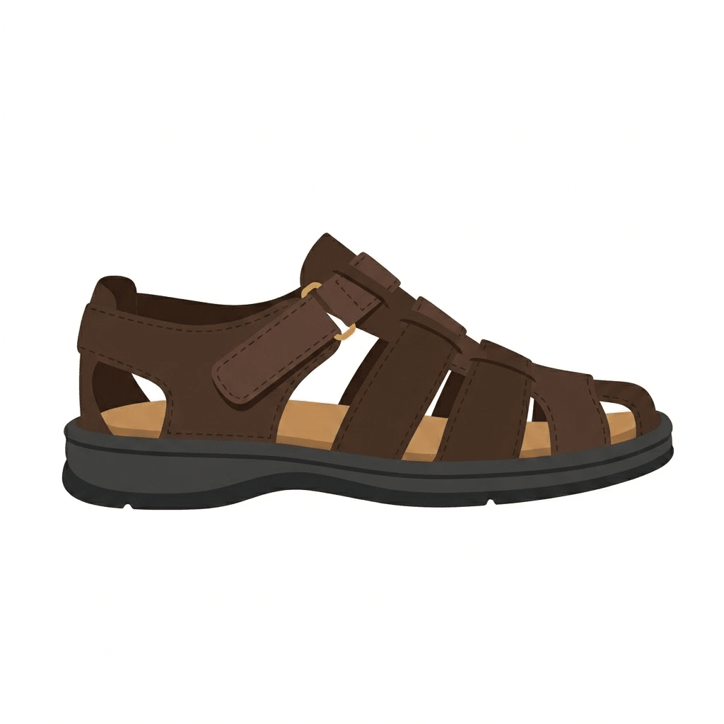 Sandalias Cerradas Hombre