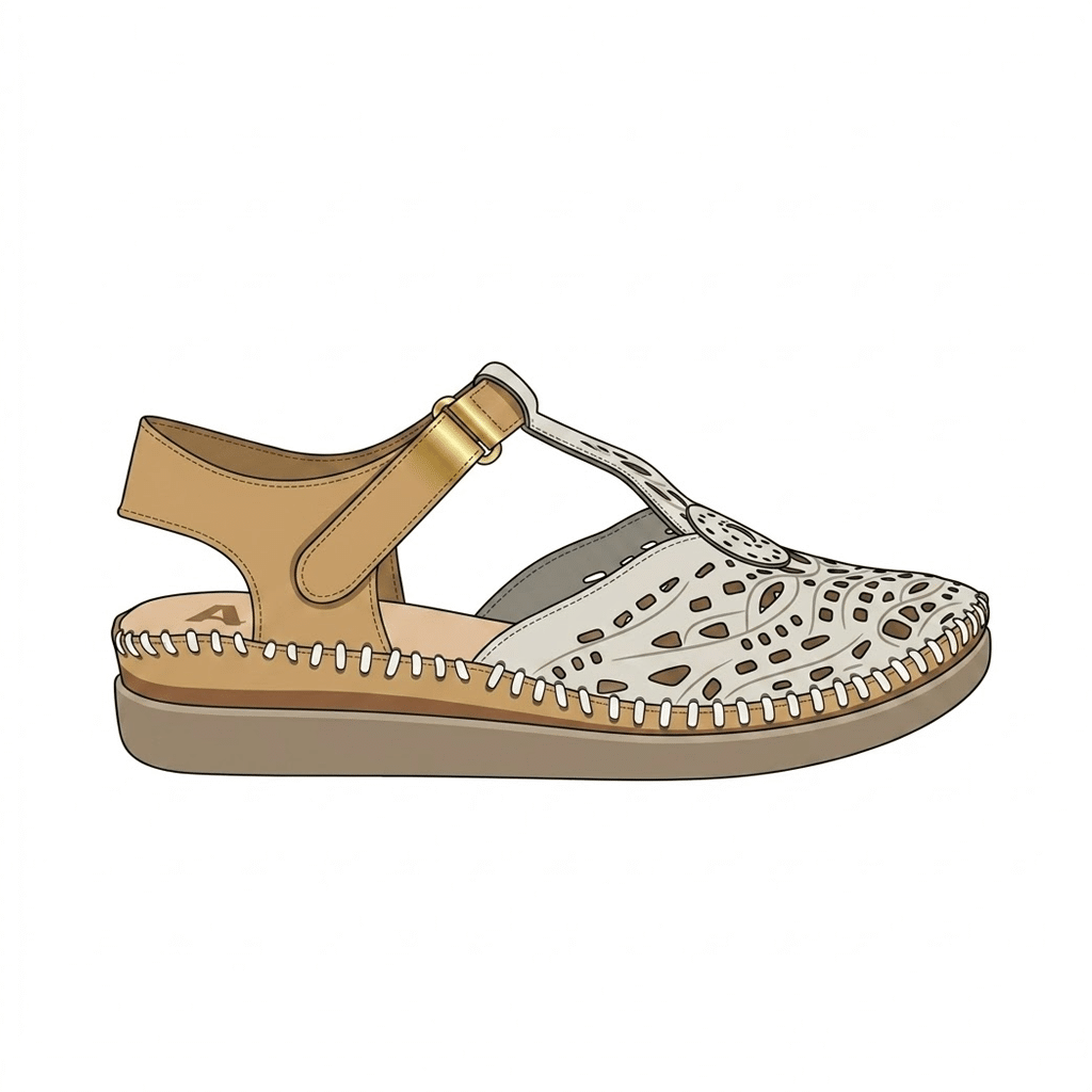 Sandalias de piel Mujer