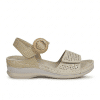 Sandalias Mujer Velcro Cuña Mysoft 26M011 Beig