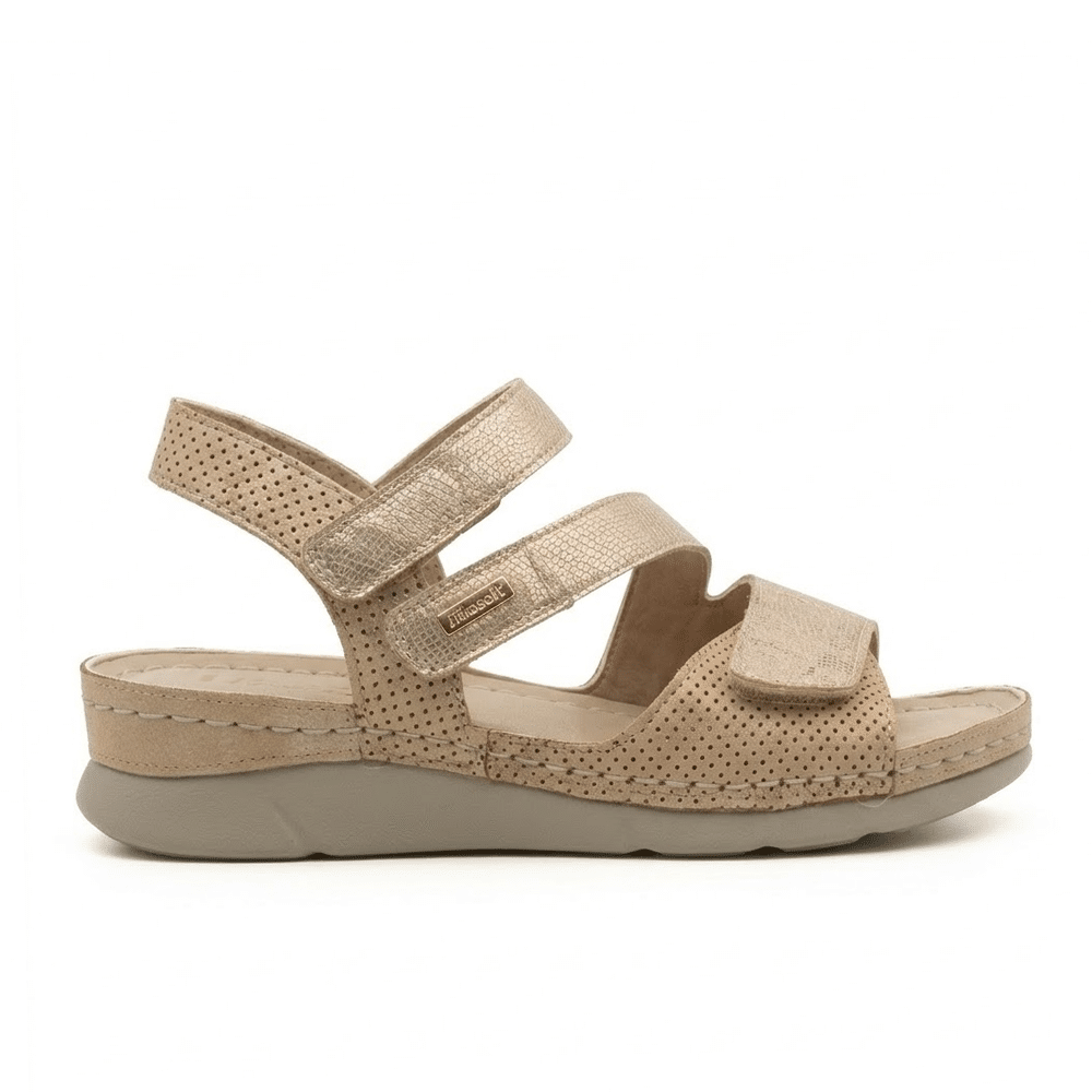 sandalias mujer velcro cuña Mysoft 26M020